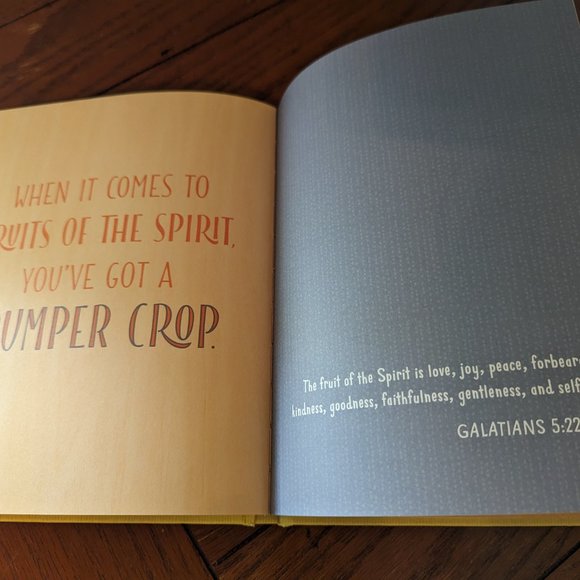 Hallmark You Are a Blessing Gift Book with Removable Cross Inscription For Craft - Picture 5 of 8